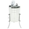 4-frame diagonal electric honey extractor 230V, Ø500, Wielkopolska, Langstroth, with a stainless valve - MINIMA